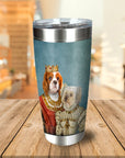 Queen and Princess Personalized 2 Pet Tumbler