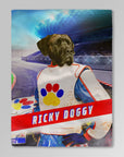 'Ricky Doggy' Personalized Pet Blanket