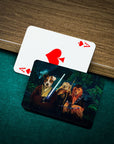 'Star Woofers 2' Personalized 3 Pet Playing Cards