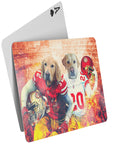 'San Francisco 40Doggos' Personalized 2 Pet Playing Cards