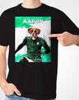 'Saudi Arabia Doggos Soccer' Personalized Pet T-Shirt