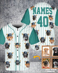 Seattle Doggo Mariners Custom Baseball Jersey