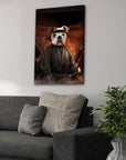 'The Ninja' Personalized Pet Canvas