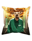 'Squid Paws' Personalized Pet Throw Pillow