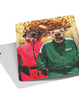 'Squid Paws' Personalized 2 Pet Playing Cards