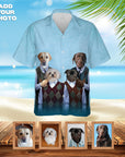 Custom Hawaiian Shirt (Step Doggos: 1 - 4 Pets)
