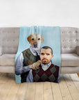 'Step Doggo & Human' Personalized Blanket