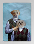 'Step Doggos' Personalized 2 Pet Blanket
