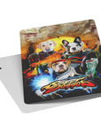 'Street Doggos' Personalized 3 Pet Playing Cards