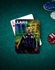 'Sweden Doggos Soccer' Personalized Pet Playing Cards