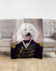 'The Admiral' Personalized Pet Blanket