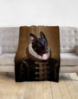'The Duke' Personalized Pet Blanket