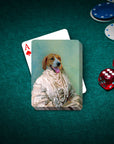'The Pearled Dame' Personalized Pet Playing Cards