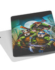 'Teenage Mutant Ninja Doggos' Personalized 3 Pet Playing Cards