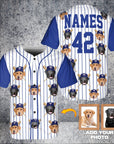 Texpaws Rangers Custom Baseball Jersey