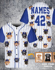 Texpaws Rangers Custom Baseball Jersey