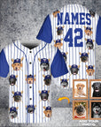 Texpaws Rangers Custom Baseball Jersey