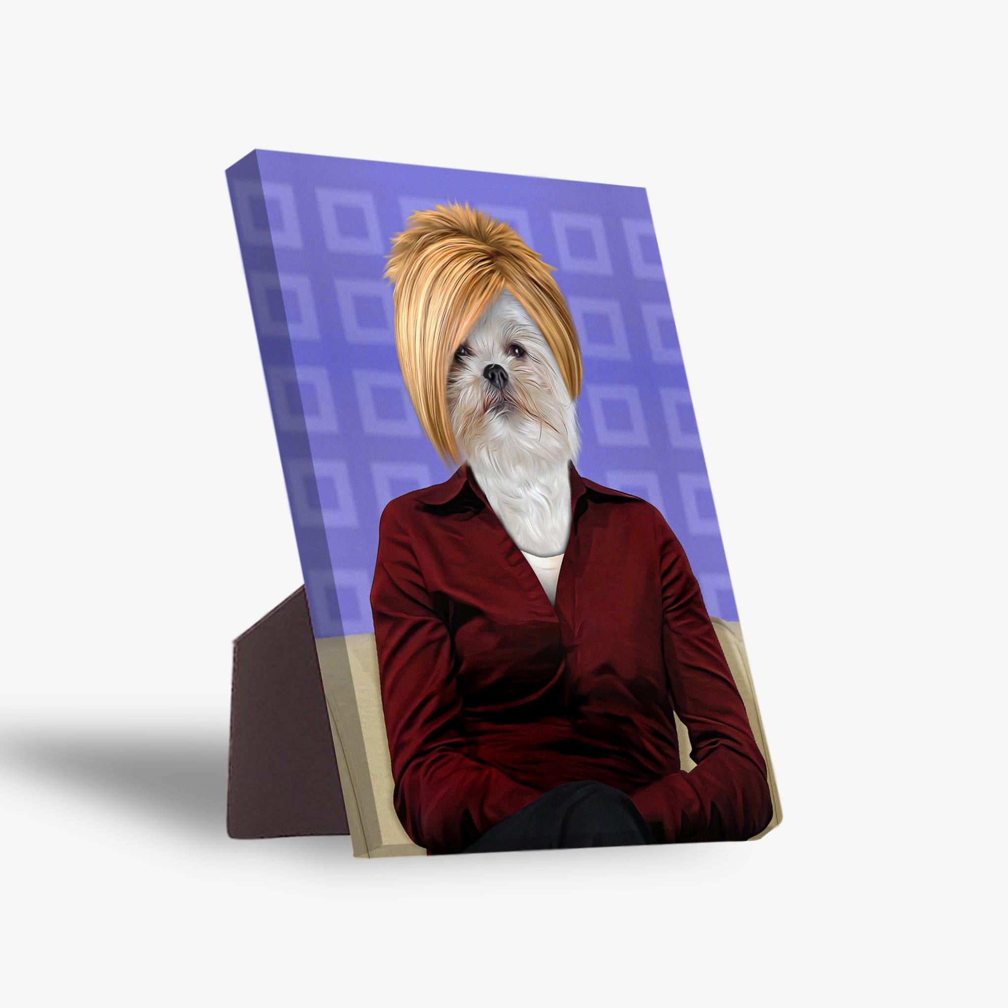 The Karen' Personalized Pet Standing Canvas – doggovinci