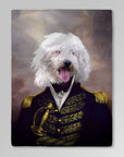 'The Admiral' Personalized Pet Blanket