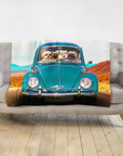 'The Beetle' Personalized 4 Pet Blanket