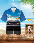 Custom Hawaiian Shirt (The Classic Woofstang: 1-4 Pets)