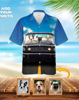 Custom Hawaiian Shirt (The Classic Woofstang: 1-4 Pets)