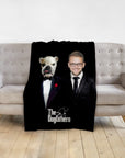 'The Dogfathers' Personalized Pet/Human Blanket