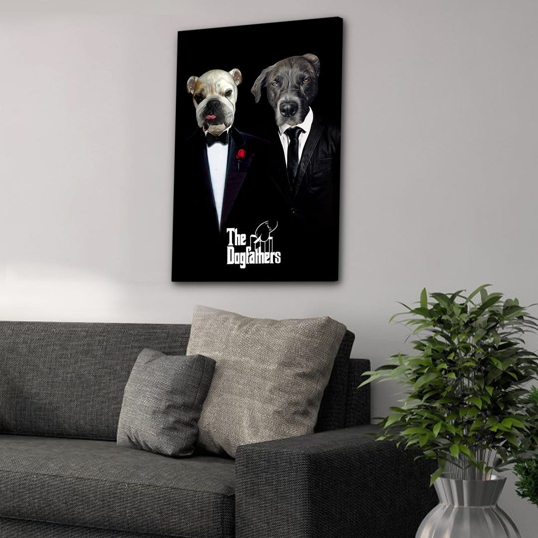 The Dogfathers Personalized sold 2 Pet Canvas