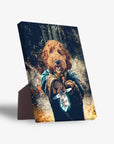 'The Hobdogg' Personalized Pet Standing Canvas