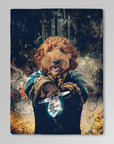 'The Hobdogg' Personalized Pet Blanket