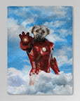 'The Iron Doggo' Personalized Pet Blanket
