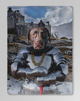 'The Knight' Personalized Pet Blanket