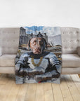 'The Knight' Personalized Pet Blanket