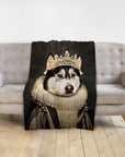 'The Lady of Pearls' Personalized Pet Blanket