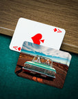 'The Lowrider' Personalized 2 Pet Playing Cards