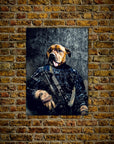 'The Navy Veteran' Personalized Dog Poster