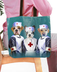 'The Nurses' Personalized 3 Pet Tote Bag
