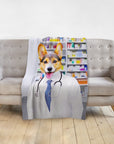 'The Pharmacist' Personalized Pet Blanket
