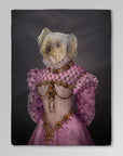 'The Pink Princess' Personalized Pet Blanket