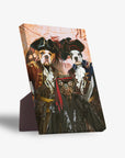 'The Pirates' Personalized 3 Pet Standing Canvas