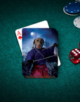 'The Swordsman' Personalized Pet Playing Cards