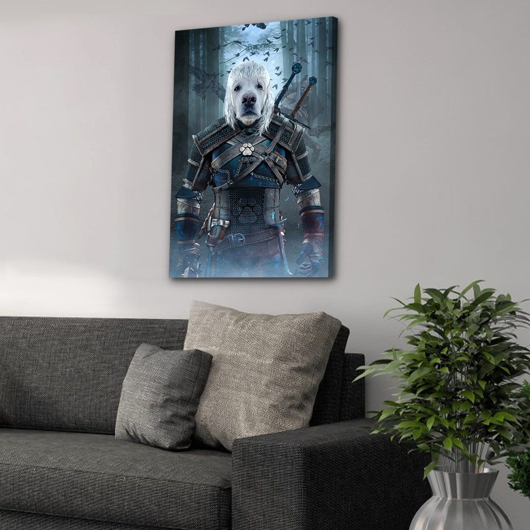 The Witcher Doggo' Personalized Pet Canvas – doggovinci