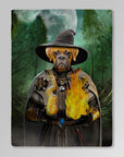 'The Wizard' Personalized Pet Blanket