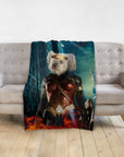 'Wonder Doggette' Personalized Pet Blanket