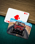 'The Yeep Cruisers' Personalized 3 Pet Playing Cards