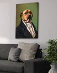The Ambassador: Personalized Pet Canvas