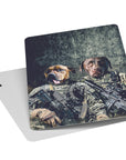 'The Army Veterans' Personalized 2 Pet Playing Cards