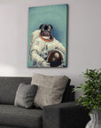'The Astronaut' Personalized Canvas
