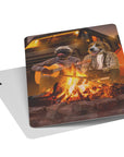 'The Campers' Personalized 2 Pet Playing Cards