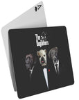 'The Dogfathers' Personalized 3 Pet Playing Cards